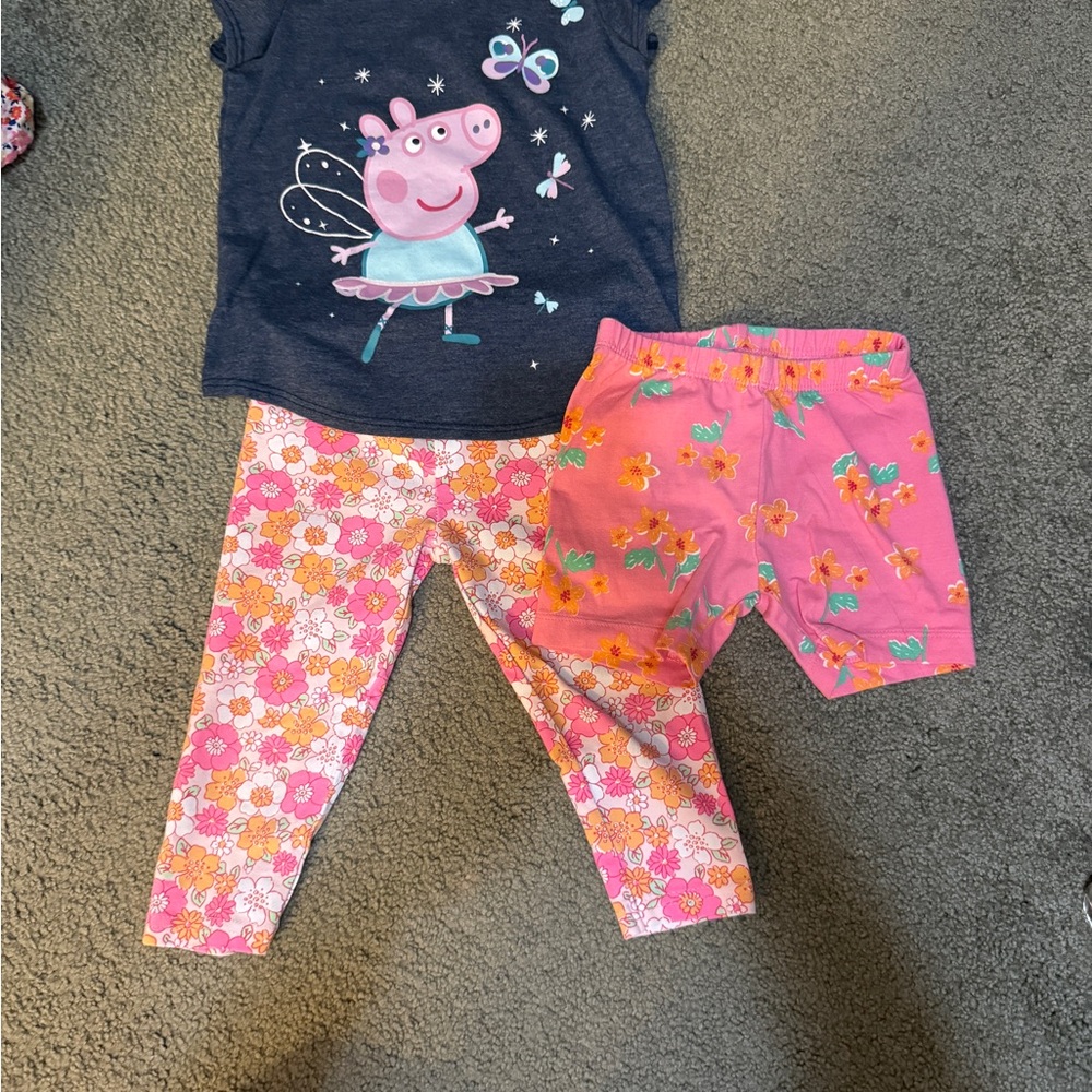 Carter's Floral and Pink Set